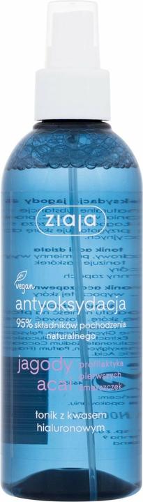 Produktbild Ziaja Acai Berries Antioxidant Tonic From Hyaluronic Acid 200Ml (Gesichtswasser, 200 ml)