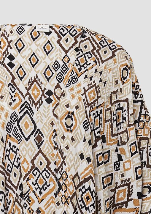 Produktbild s.Oliver Indoor-Poncho Poncho mit Artwork (One Size)