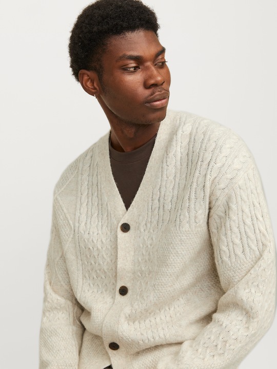 Image du produit Jack & Jones Veste en tricot uni Veste en tricot (S)