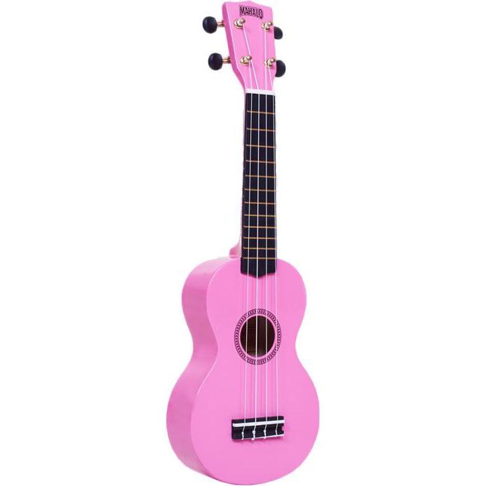 Mahalo MR1PK (Acustico, Soprano), Ukulele, Nero, Pink