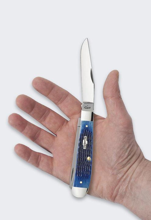 Actual product image Case Trapper SS Blue Bone Klappmesser