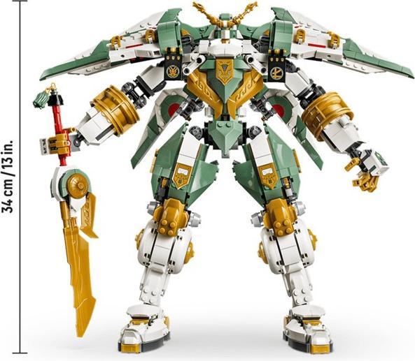 Actual product image LEGO 15th anniversary: Lloyd's titanium mech (71860)