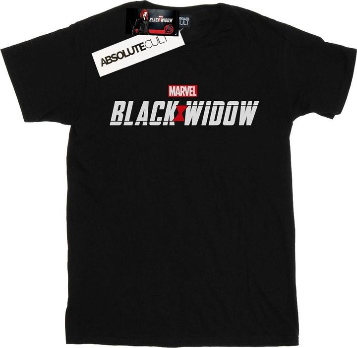 Black Widow Film Logo TShirt (XL)