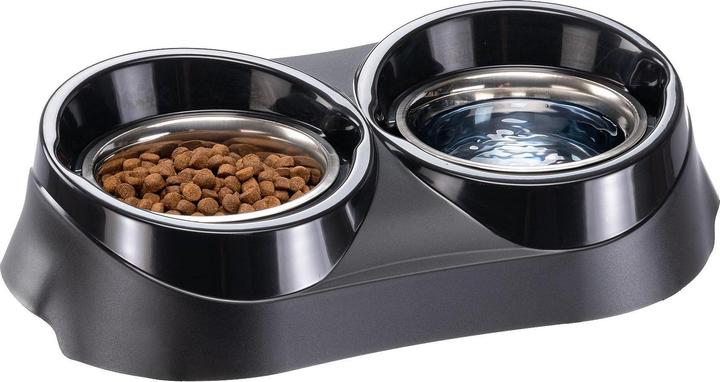 Actual product image Ferplast Double bowl stand Duo Feed 3 plastic (0.90 l)