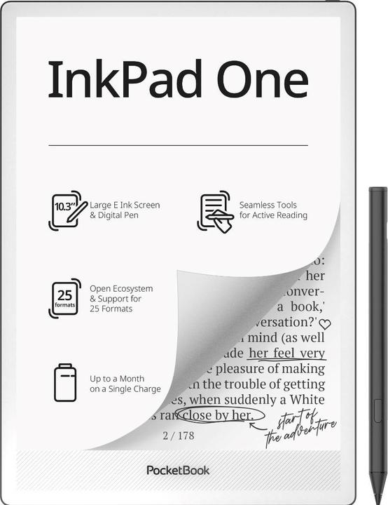 Actual product image PocketBook 1030 InkPad One Matte Black (10.30", 16 GB)