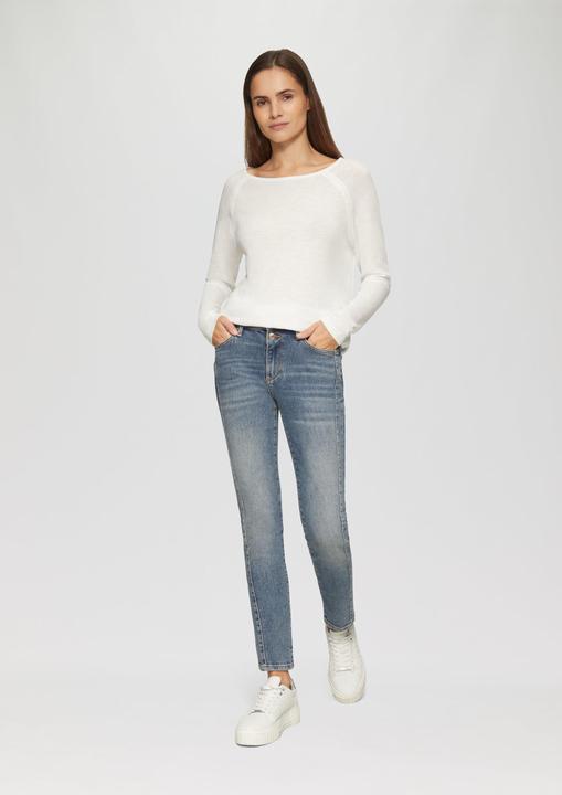 Actual product image S.Oliver Jeans-Hose Jeans Betsy / Slim Fit / Mid Rise / Slim Leg / mit seitlichem Nahtdetail (34)