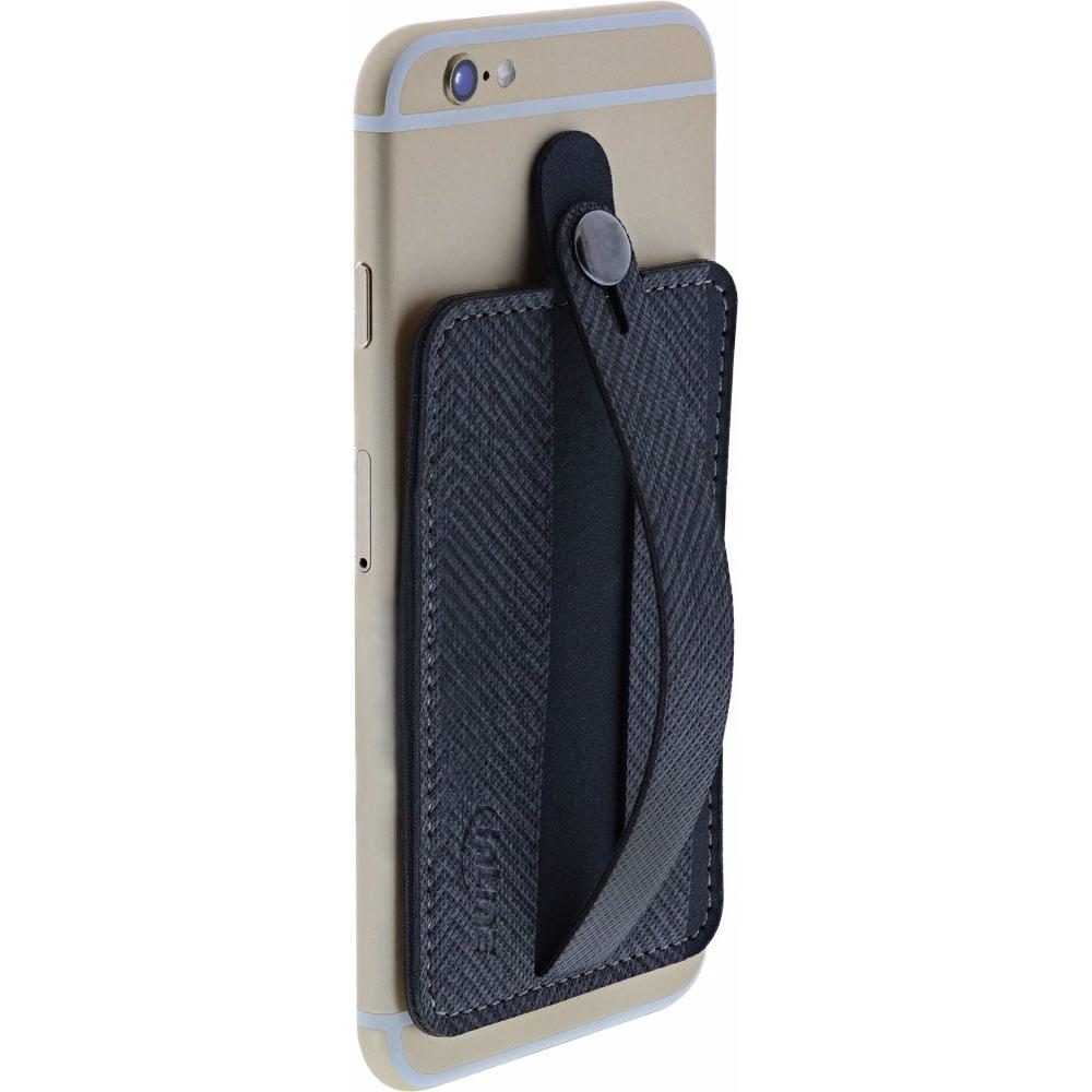 InLine Smartphone Kreditkarten-Tasche (Universal), Smartphone Hülle, Schwarz