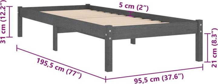 Produktbild vidaXL Smith (200 x 200 cm)