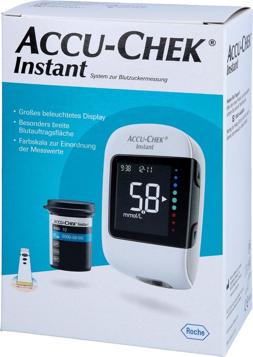 Actual product image Roche Accu Chek Instant S Mmol/L