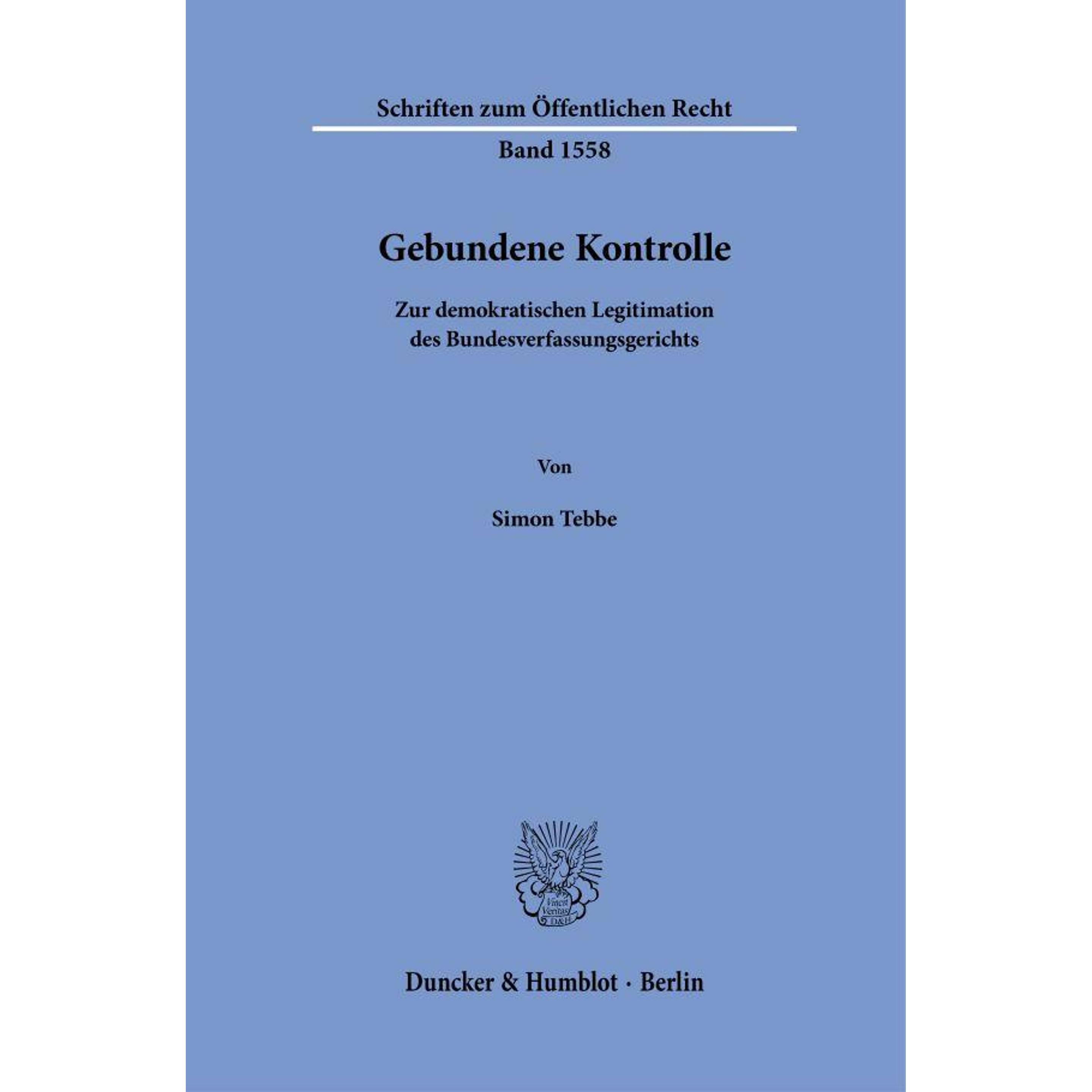 Gebundene Kontrolle, Fachbücher