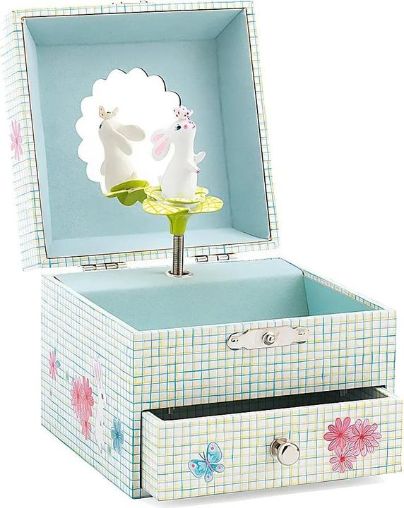 Actual product image Djeco Musical music box bunny