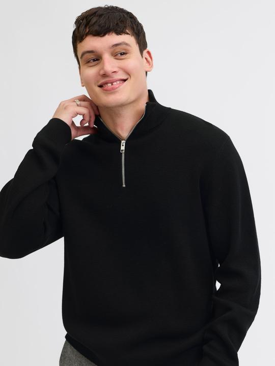 Actual product image Jack & Jones Jprccmilano Stitch Knit Half Zip Sn (XS)