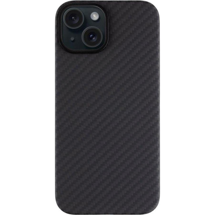 Tactical MagForce Aramid Cover for Apple iPhone 15 Black (Apple iPhone 15), Smartphone Hülle, Schwarz
