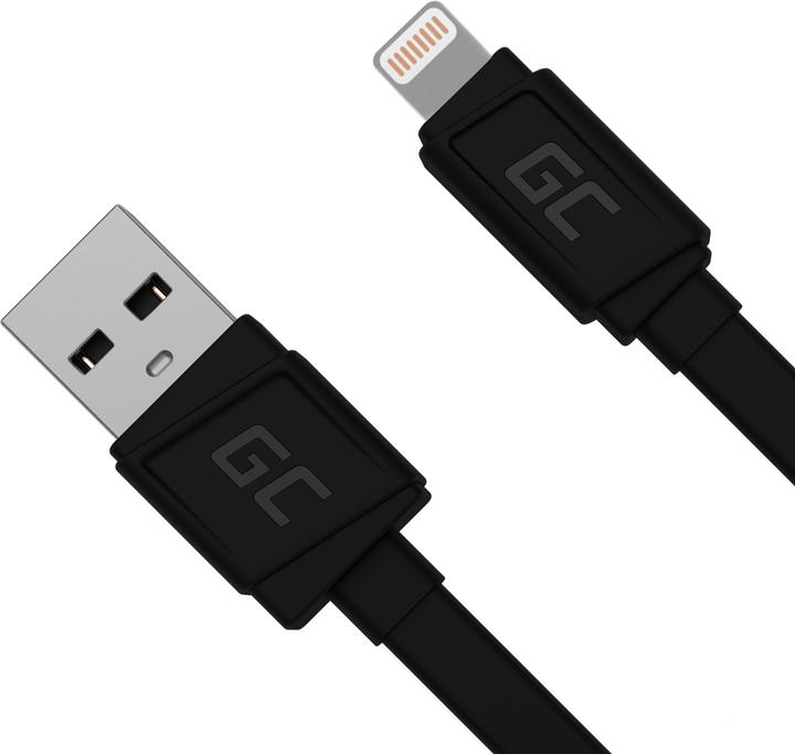 GreenCell USB A — Lightning (0.25 m)