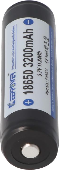 Produktbild Keeppower Akku 18650, PCB geschützt (1 Stk., 18650, 3200 mAh)