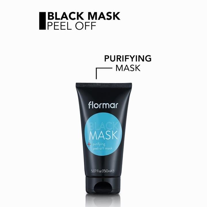 Actual product image Flormar Black Mask - Black Mask For Imperfections, 150 Ml (150 ml)