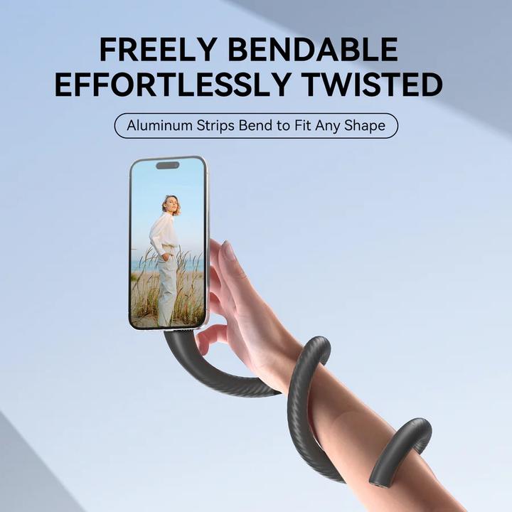 Actual product image Telesin Flexible magnetic smartphone monopod tripod