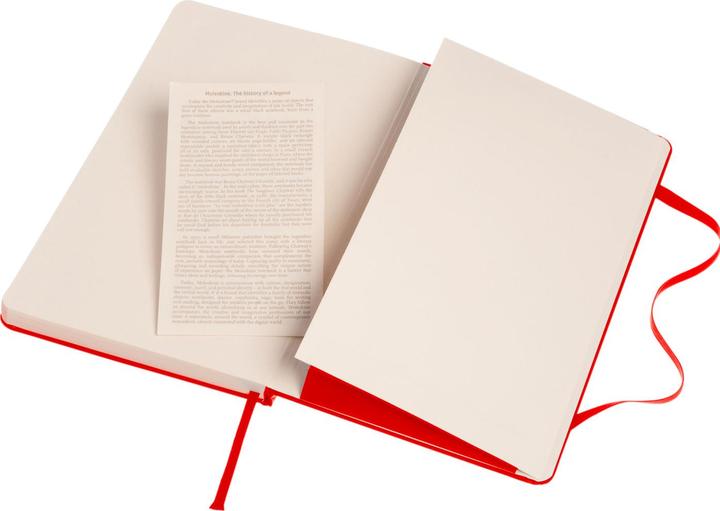 Actual product image Moleskine Notebook Classic Large (A5, Plain, Hardcover)