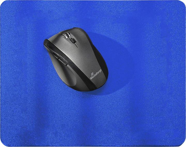Productafbeelding MediaRange Muismat plat 250x220x3mm blauw