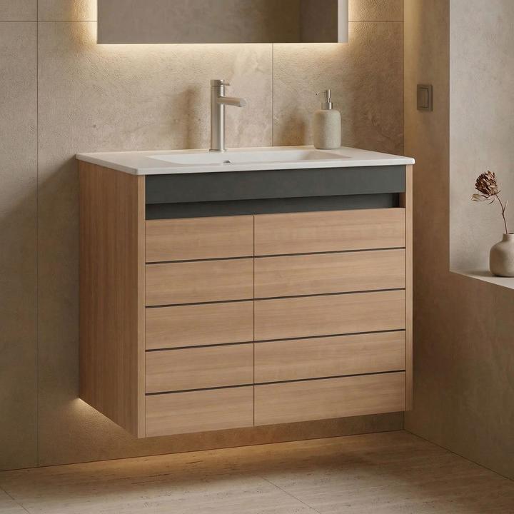 Produktbild Homitis Ricato 80 Bathroom Cabinet With Sink