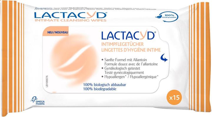 Lactacyd Lingettes pour soins intimes (Lingettes intimes)