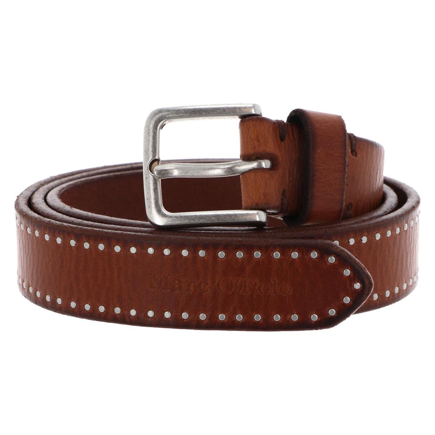 Marc O'Polo, Damen, Gürtel, Elea-Rivet Belt Ladies, Braun