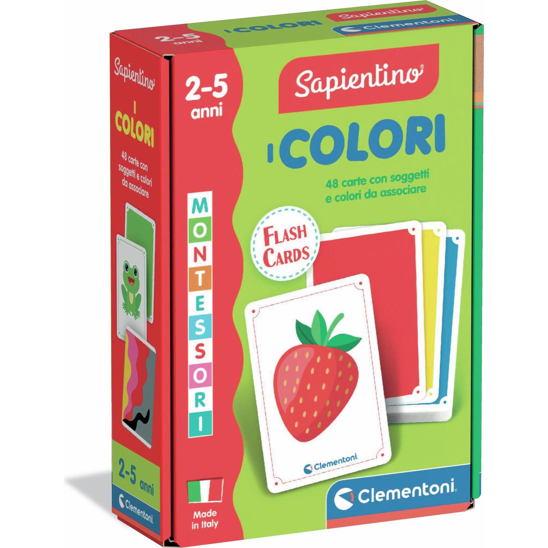 Clementoni Montessori Flashcards I Colori (56753793)