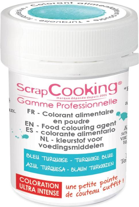 Produktbild ScrapCooking Farbpulver türkis 5g