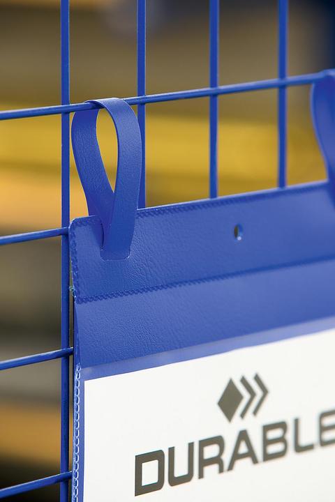 Actual product image Durable Grid box pocket with flap A4 high (A4, Cheer, 50 Piece)