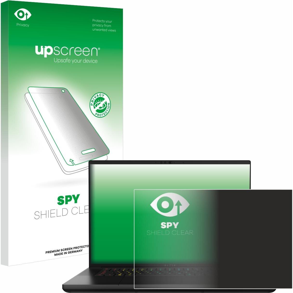 Thumbnail - upscreen Sichtschutzfolie Anti-Spy Privacy Folie Blaulicht-Schutz (16", 16 : 10), Notebook Schutzfolie