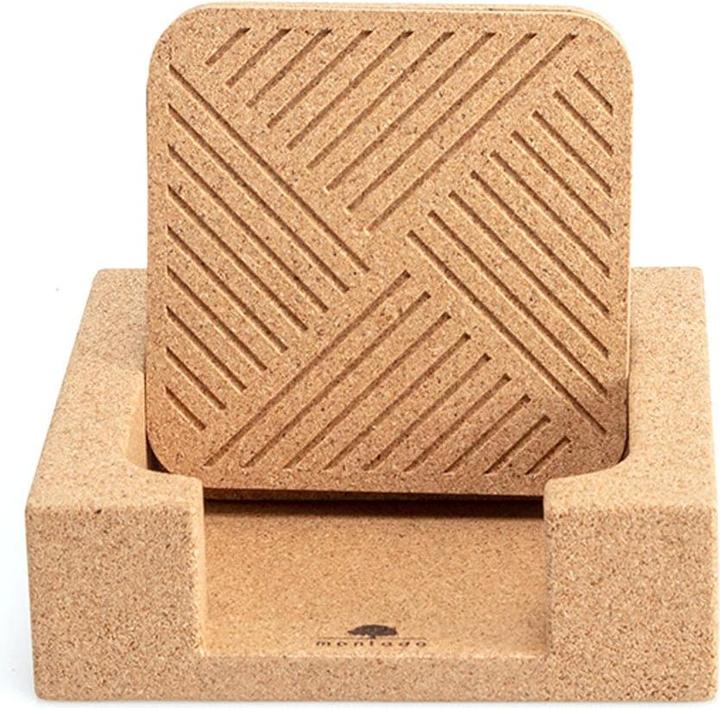 Actual product image Montado Coaster set "Laser" (6x)