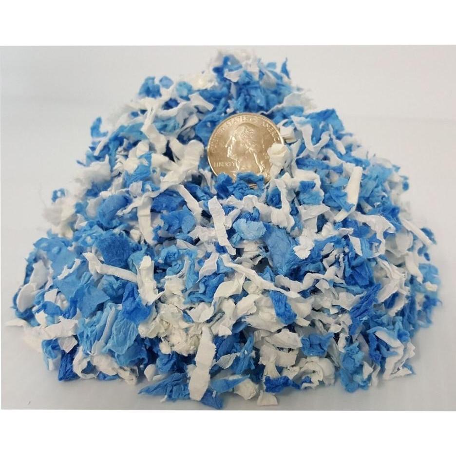 ber Soft Paper Bedding 56l Blue/White - (45066), Litire