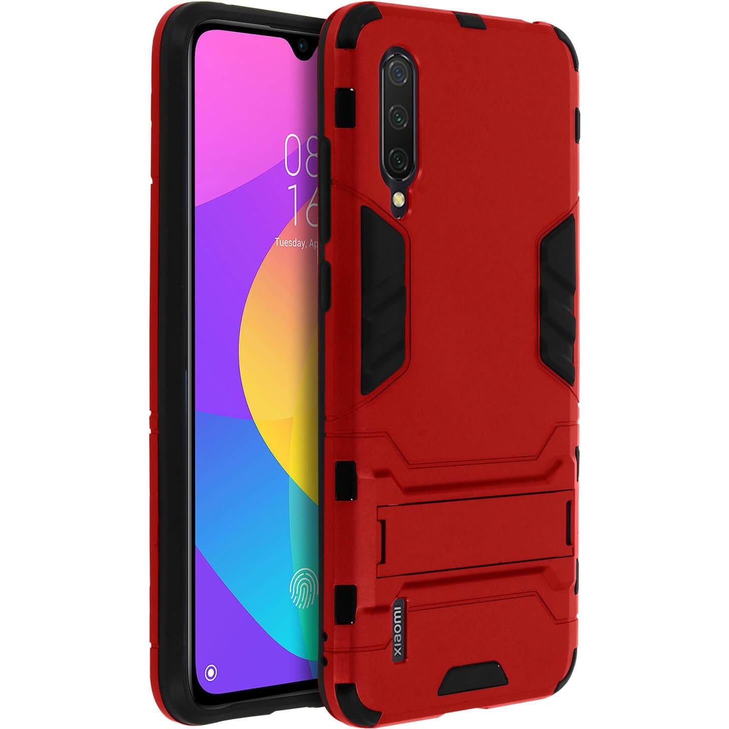 Thumbnail - Avizar Folker Series (Xiaomi Mi 9 Lite), Smartphone Hülle, Rot