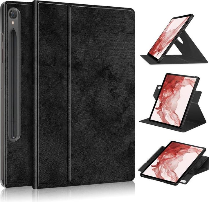 Produktbild Cover-Discount Galaxy Tab S9 - 360-Grad Tablet Hülle schwarz (Samsung Galaxy Tab S9)