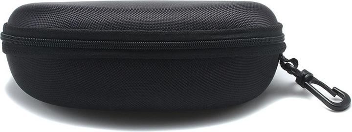 Techsuit - Glasses Case (ETFE1) - with Zipper, EVA Material, 167 x 76 x 63mm - Black