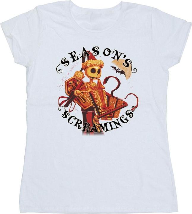 Image du produit Disney - T-shirt THE NIGHTMARE BEFORE CHRISTMAS SEASONS SCREAMINGS - Femme (L)