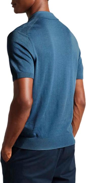 Actual product image Ted Baker Mens Adio Textured Polo Shirt (XXL)