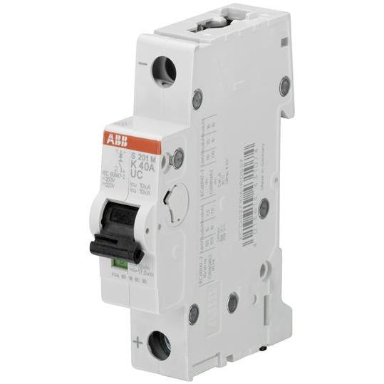 ABB, Schutzschalter, LS S201M-K10UC SicherungsautomatÂ K-Char., 10kA, 10A, 1P