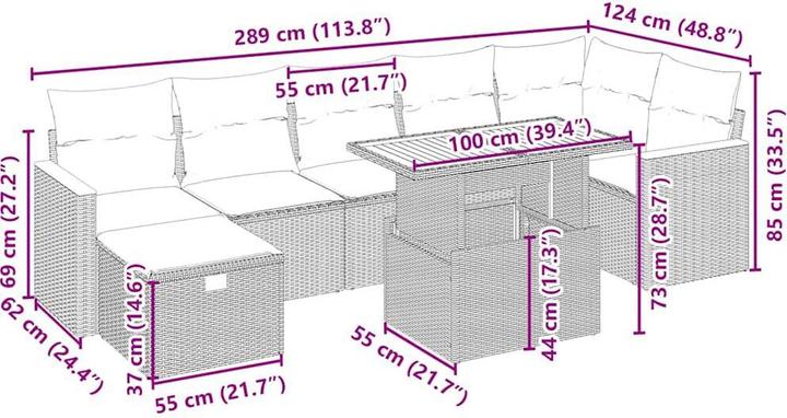 Produktbild vidaXL Margaret