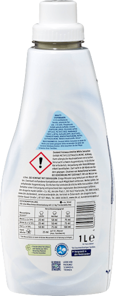 Actual product image dm Denkmit White Sensation (40 Washing cycles, Liquid)