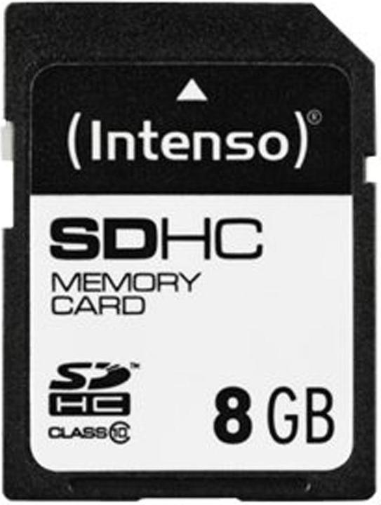 Actual product image Intenso SD Class 10 (8 GB, SDHC, U1, UHS-I)