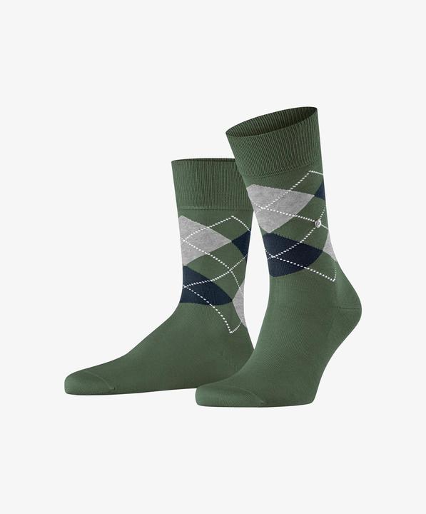 Immagine prodotto Burlington Socken "Manchester" grün/klein gemustert (Confezione singola, 40 - 46)
