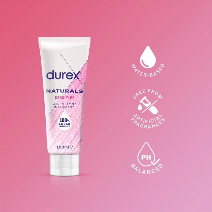 Actual product image Durex Sensitive (100 ml)