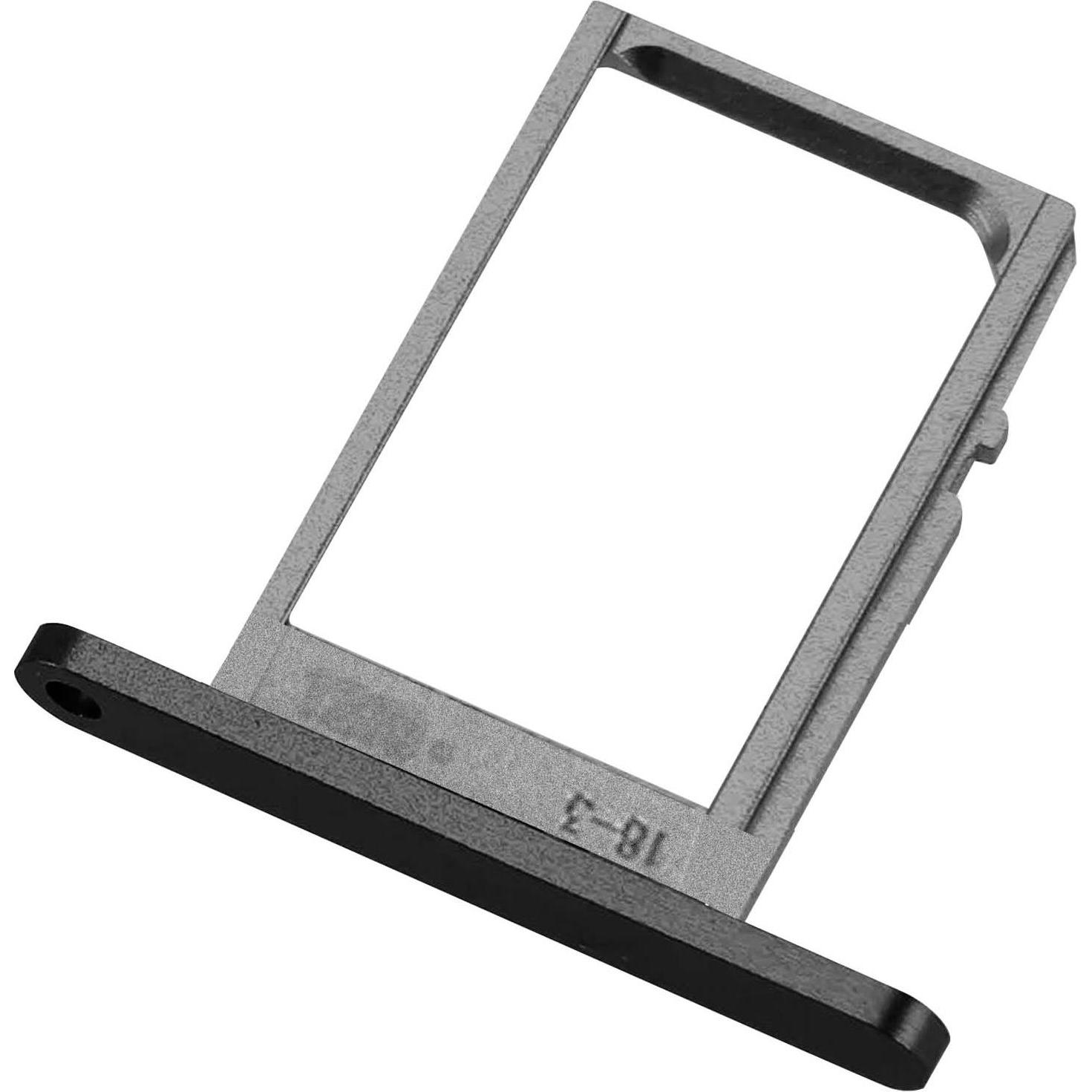 Thumbnail - Clappio Ersatz SIM-Halter (SIM-Halterung, Galaxy S6), Mobilgerät Ersatzteile, Schwarz