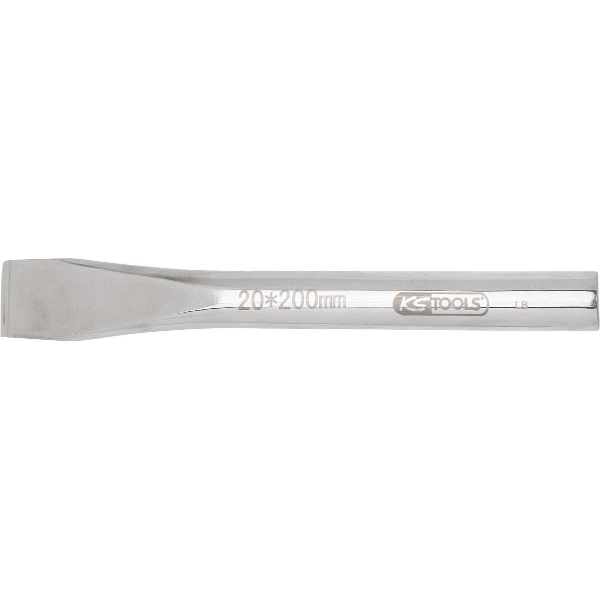 Thumbnail - KS Tools, Meissel, EDELSTAHL Flachmeissel, Schaftform rund, 24x250 mm