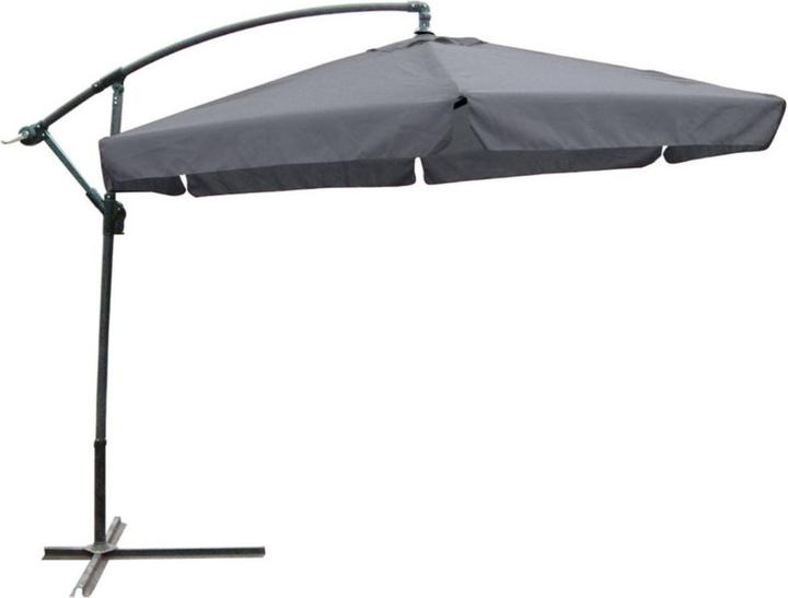 Produktbild Garden Pleasure Sonnenschirm sechseckig, anthrazit neigbar Ø 300,0 cm (3 m)