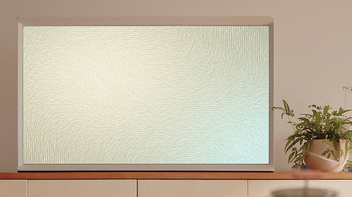 Actual product image Samsung The Serif 4K (55", LS01T, QLED, 4K, 2020)