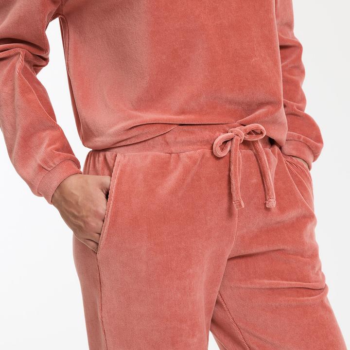 Actual product image La Redoute Collections Pyjama aus Cordsamt (42)