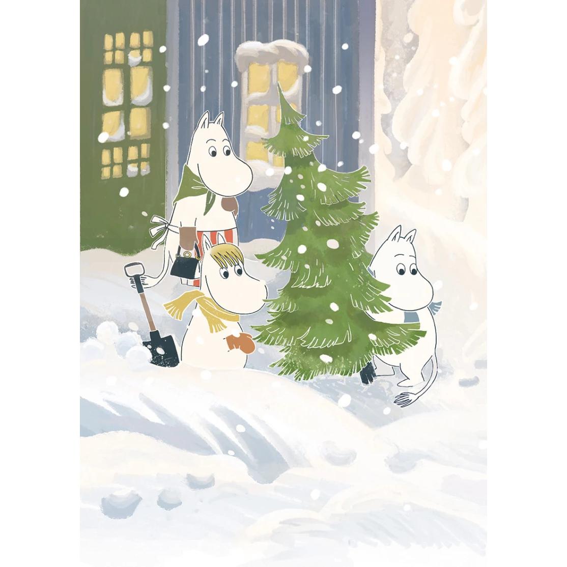 Thumbnail - Weihnachten im Mumintal, Kinderbücher von Cecilia Davidsson, Alex Haridi