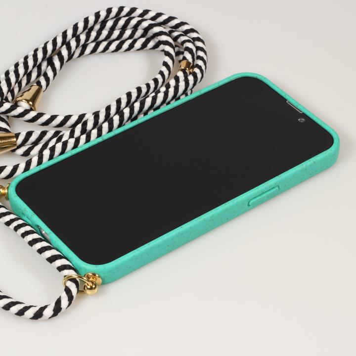 Actual product image PhoneLook Coque Bio Eco-Friendly nature avec cordon collier Turquoise